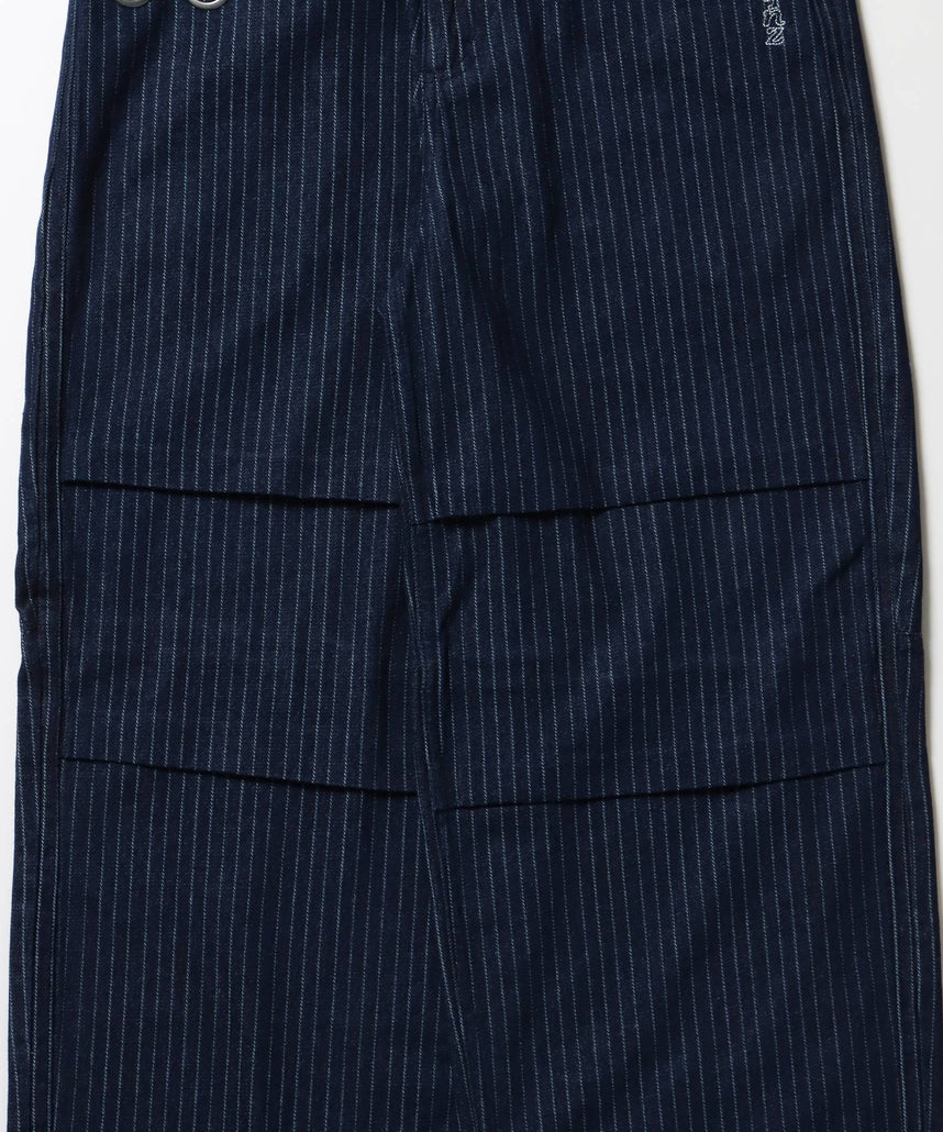 sqnz（エスキュンズ）】ヴィンテージライクタックデニムパンツ