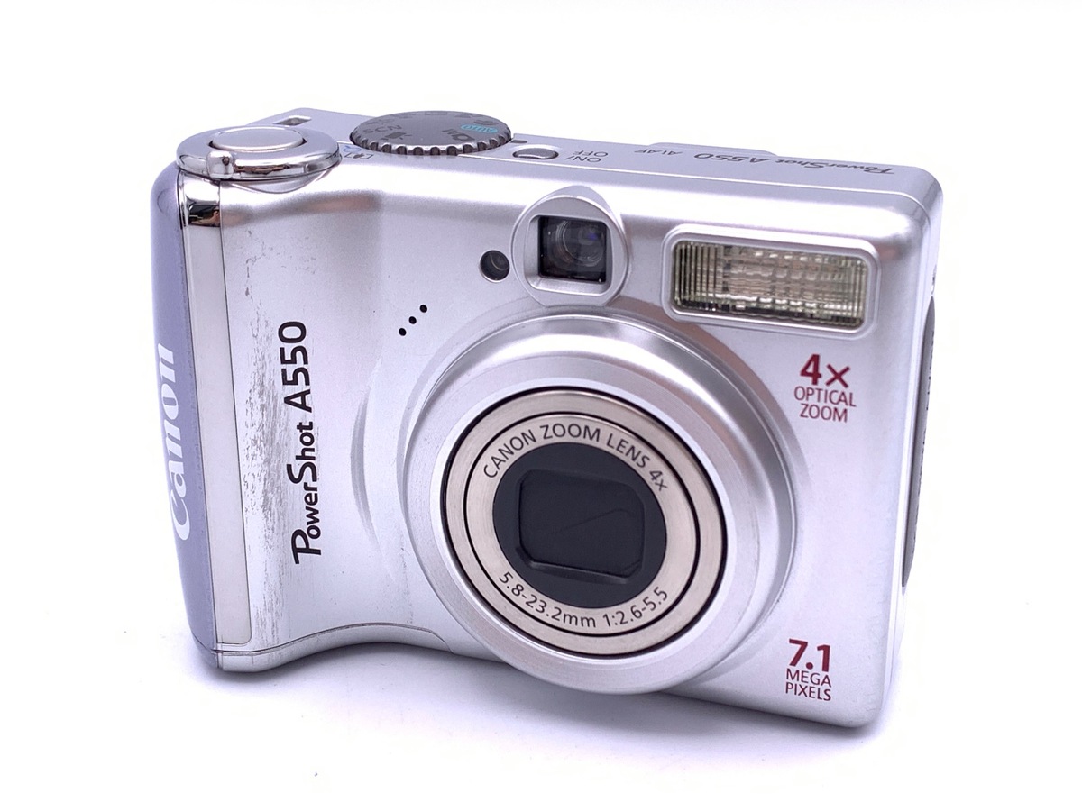 中古：B(並品)】キヤノン PowerShot A550 | 2148860342972