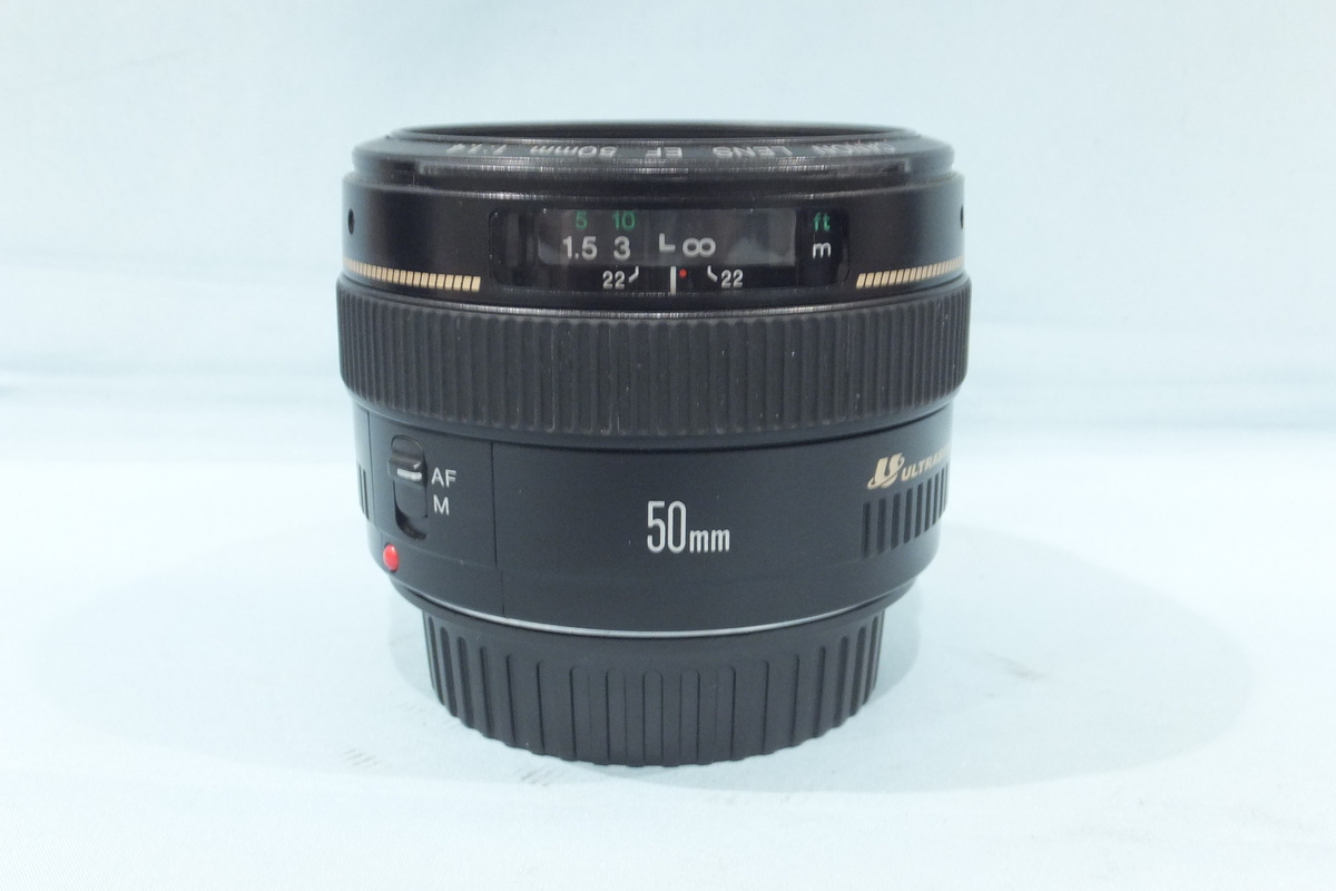 中古：C(やや難あり)】キヤノン EF50mm F1.4 USM | 2445260048375