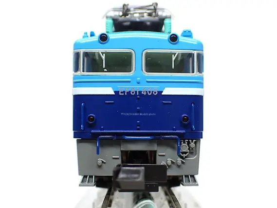 EF81 408 JR貨物試験塗装機が入線です。ホビーセンターカト 3066-S