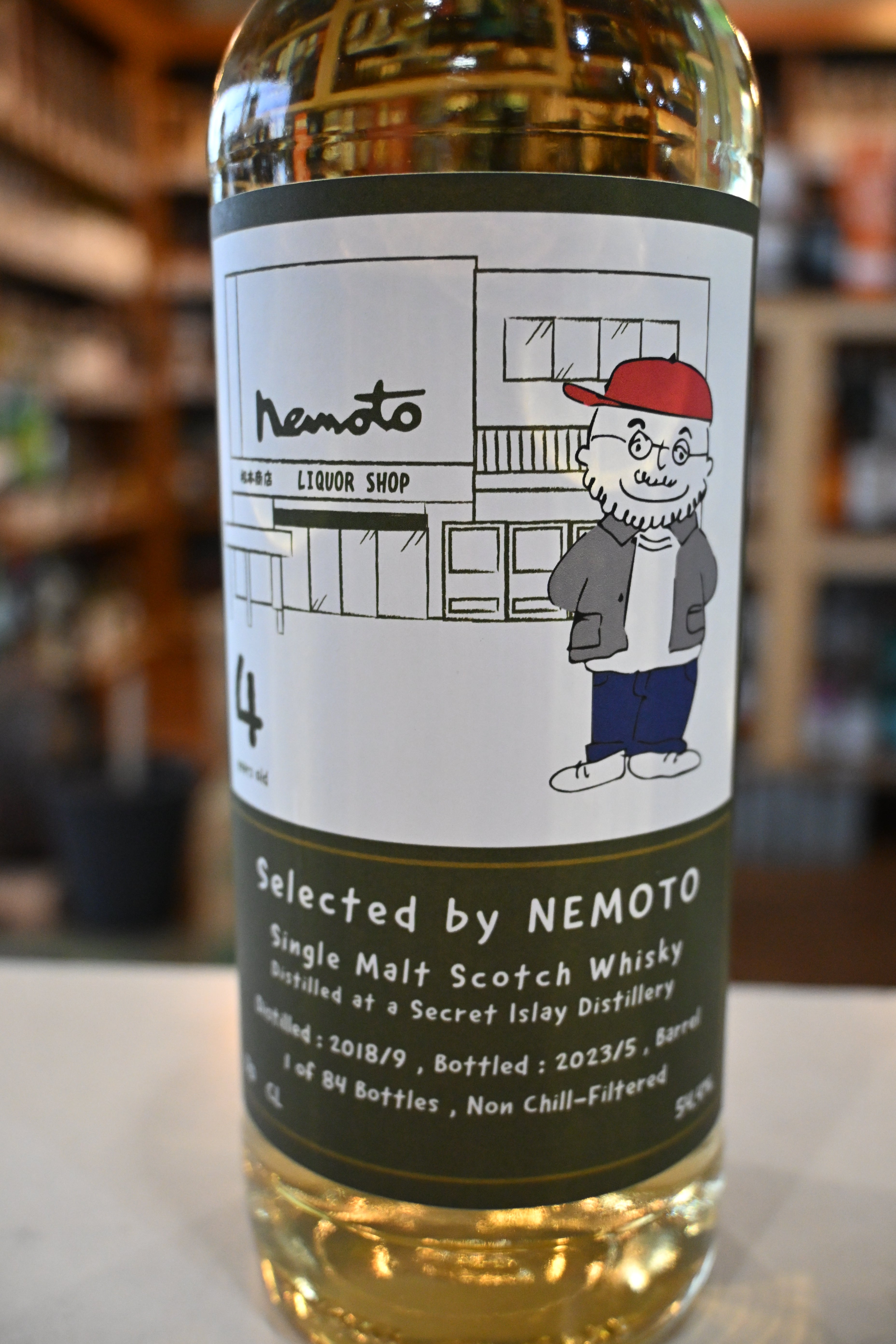 Secret Islay 2018 4years old Selected by NEMOTO シークレットアイラ