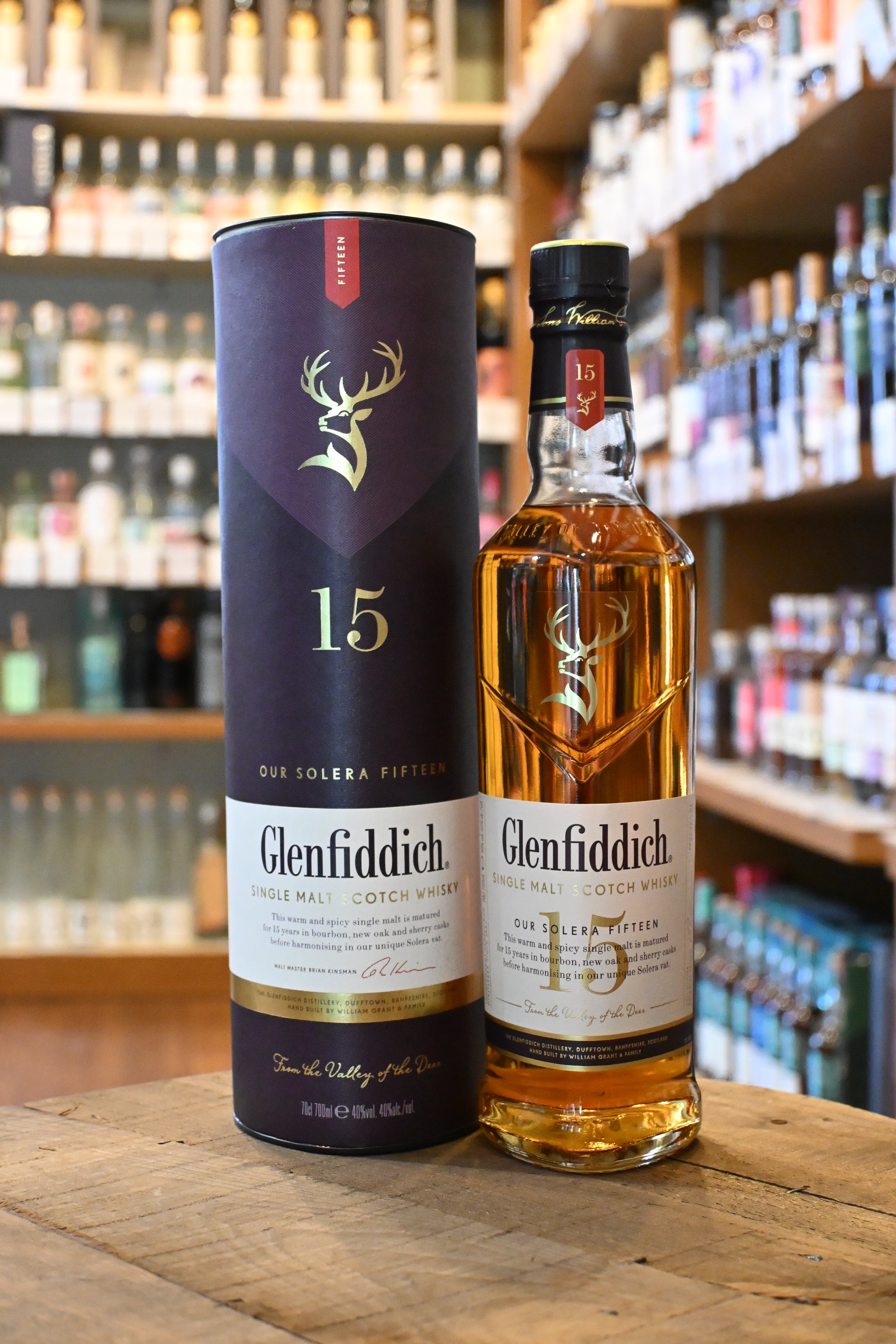 グレンフィディック 15年 ソレラリザーブ GLENFIDDICH AGED 15 YEARS