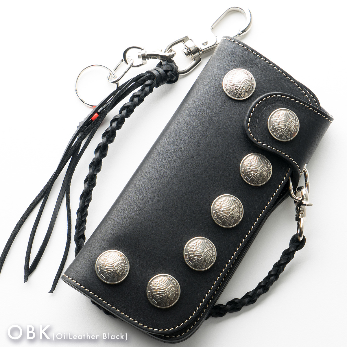 BRANDS :: REDMOON :: ロングウォレット :: オールドバイカーシリーズ