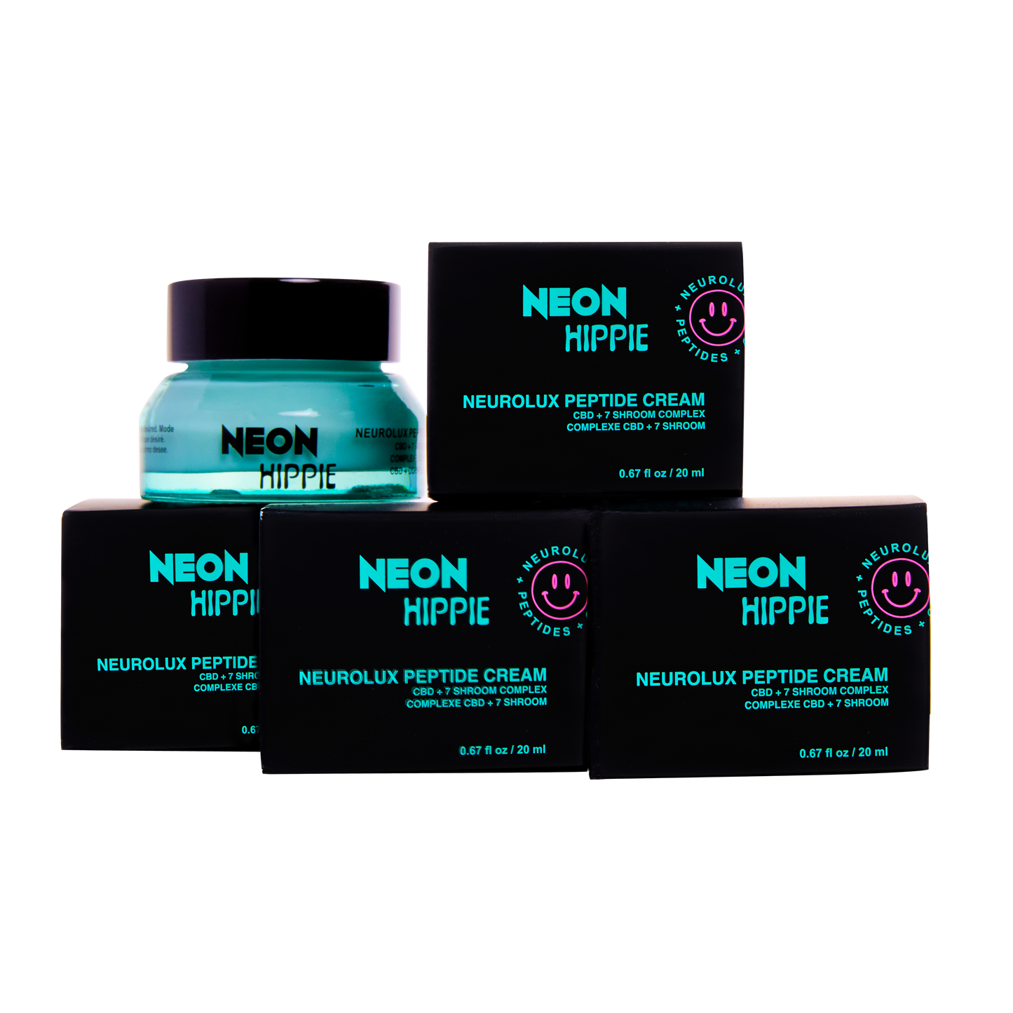 NEUROLUX FACE CREAM TRAVEL SIZE – NEON HIPPIE