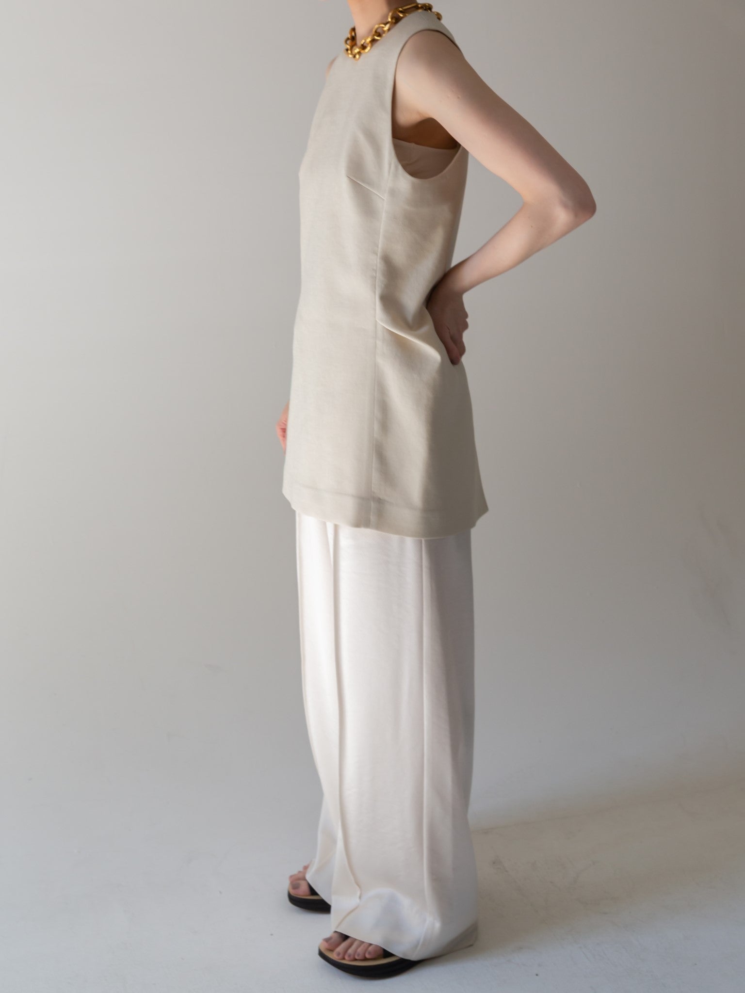 linen tops (-cream-) – NEAU