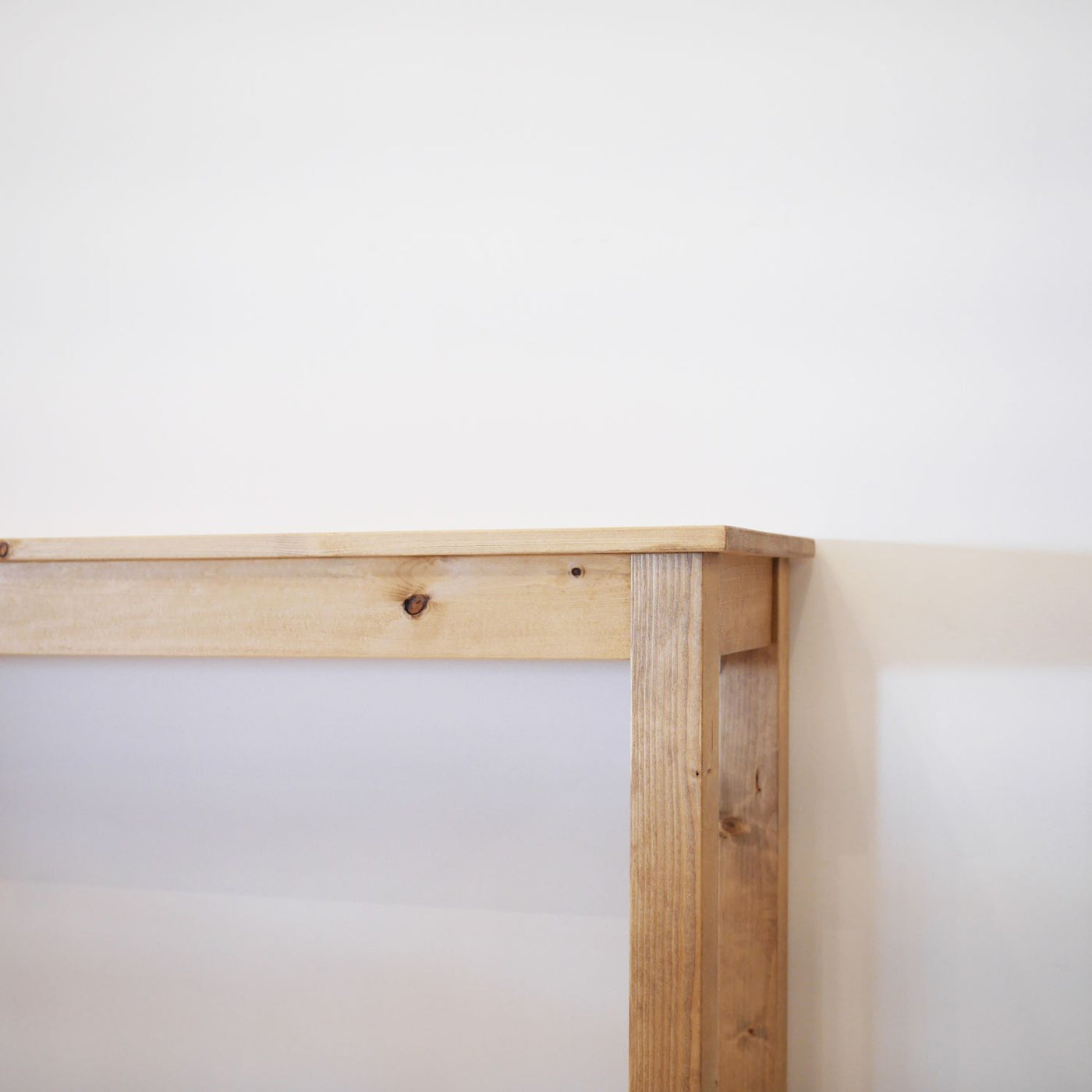 デスク 机 カウンターテーブル 天然無垢材 幅150cm 無垢ハンドメイド