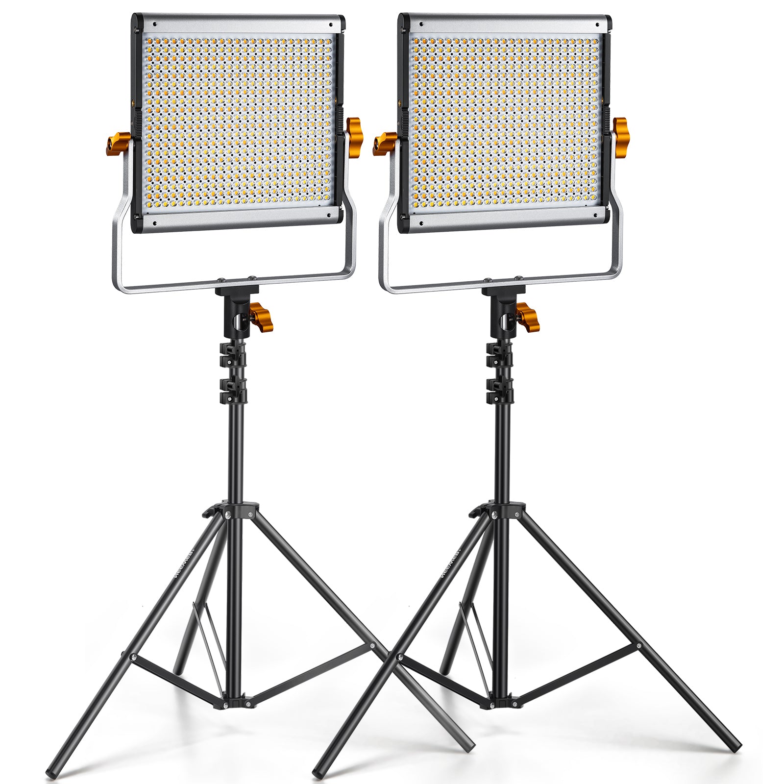 2 Pack NEEWER NL480 Bi-Color LED Video Light Kit
