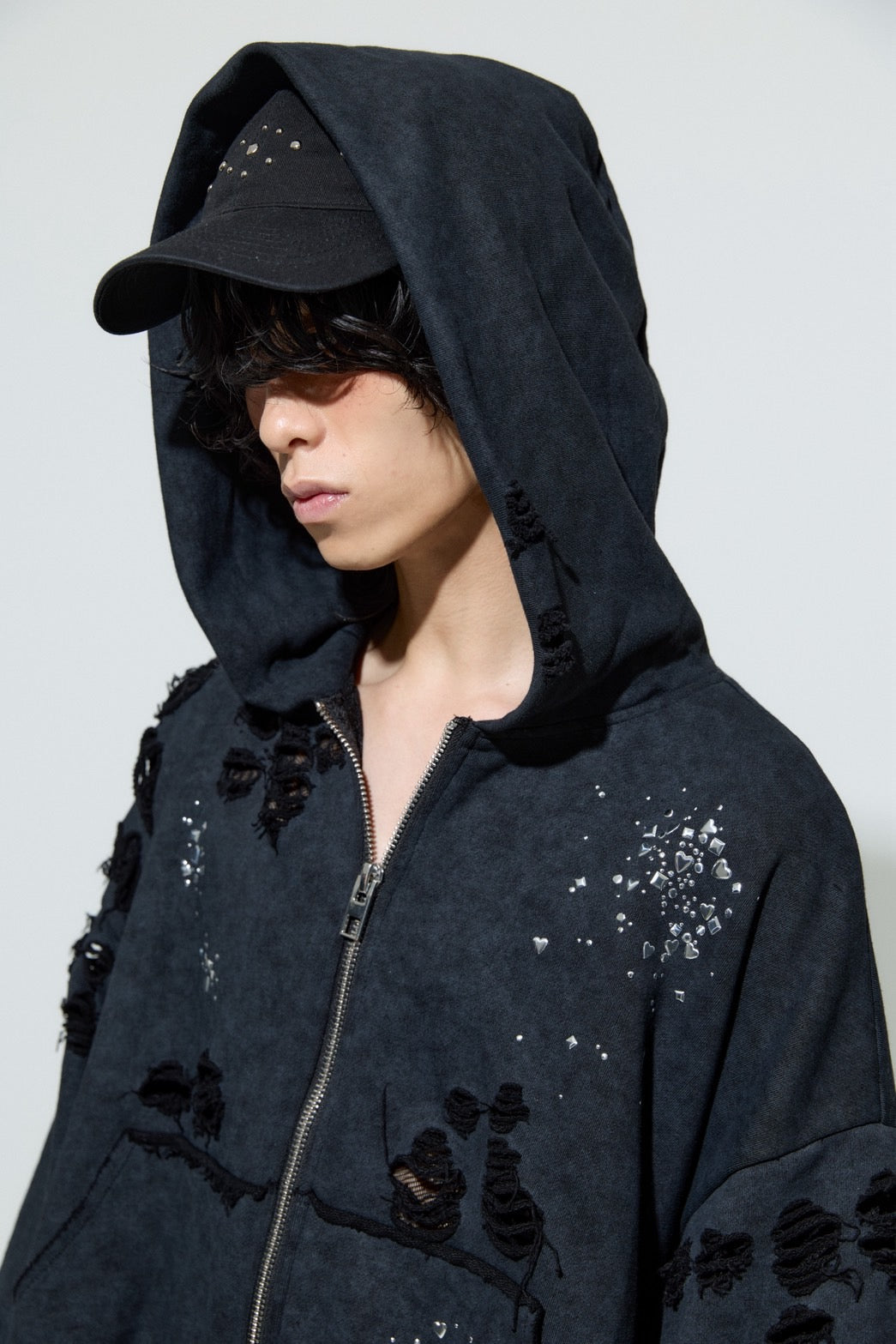 Meteor Crush Hoodie(Black) – neith.onlinestore