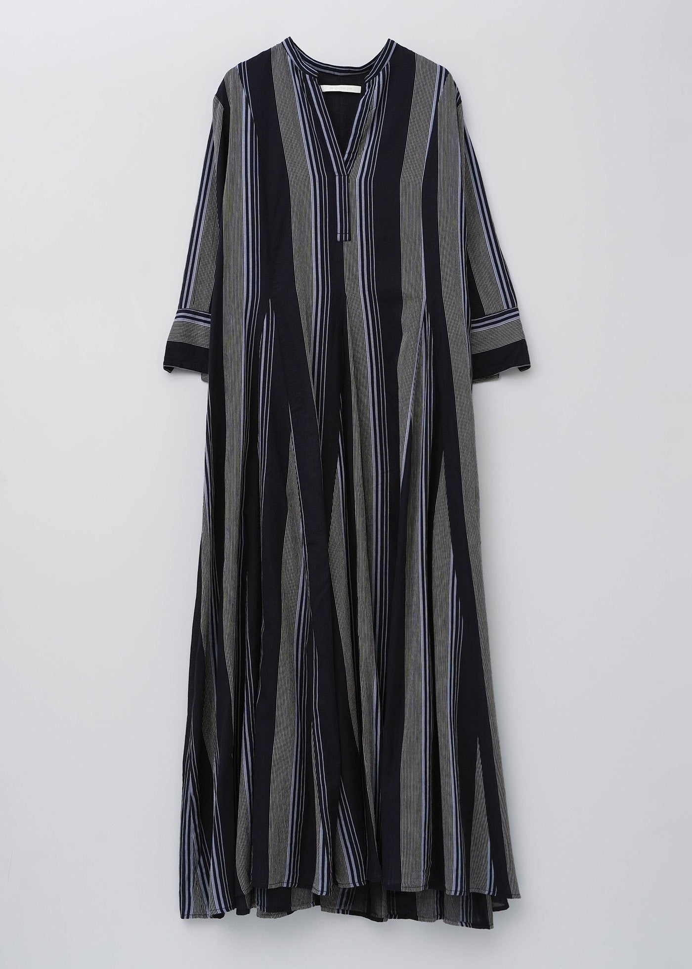 Cotton Voile Stripe Panel Dress | Pasand by ne Quittez pas