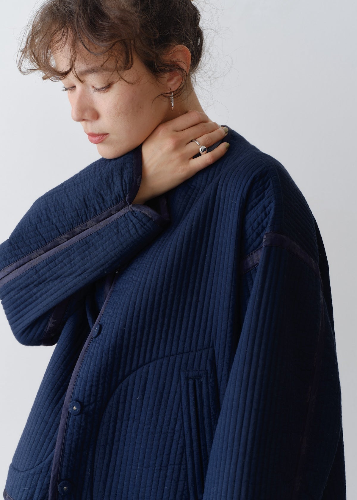 Cotton / Rayon Reversible Jacket | Pasand by ne Quittez pas