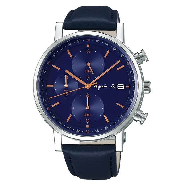 agnes b. SOLAR TiCTAC別注モデル FBRD716 ソーラー メンズ(メンズ