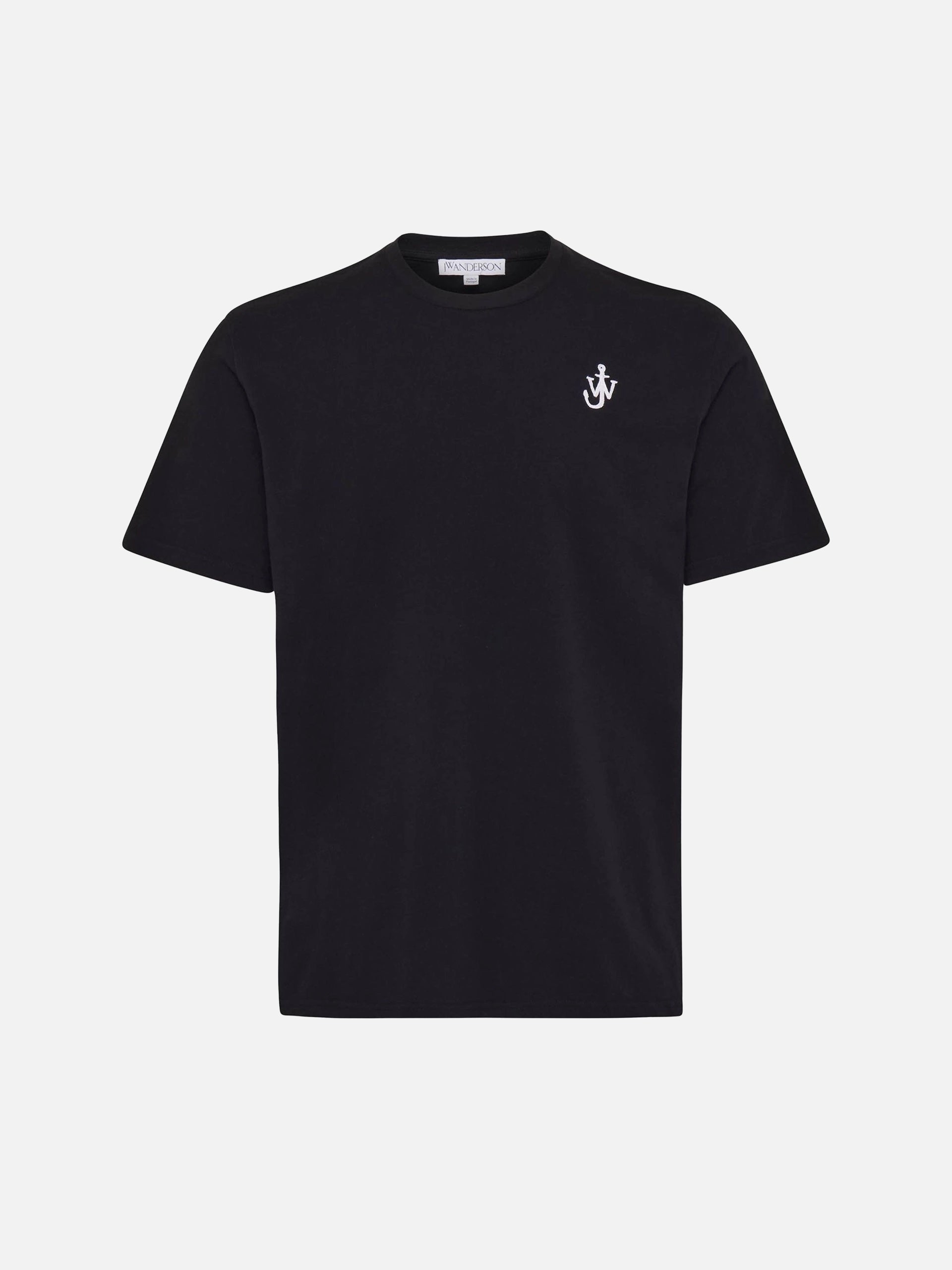 JW ANDERSON - T-shirt with anchor logo embroidery – NEW TAKE FIVE
