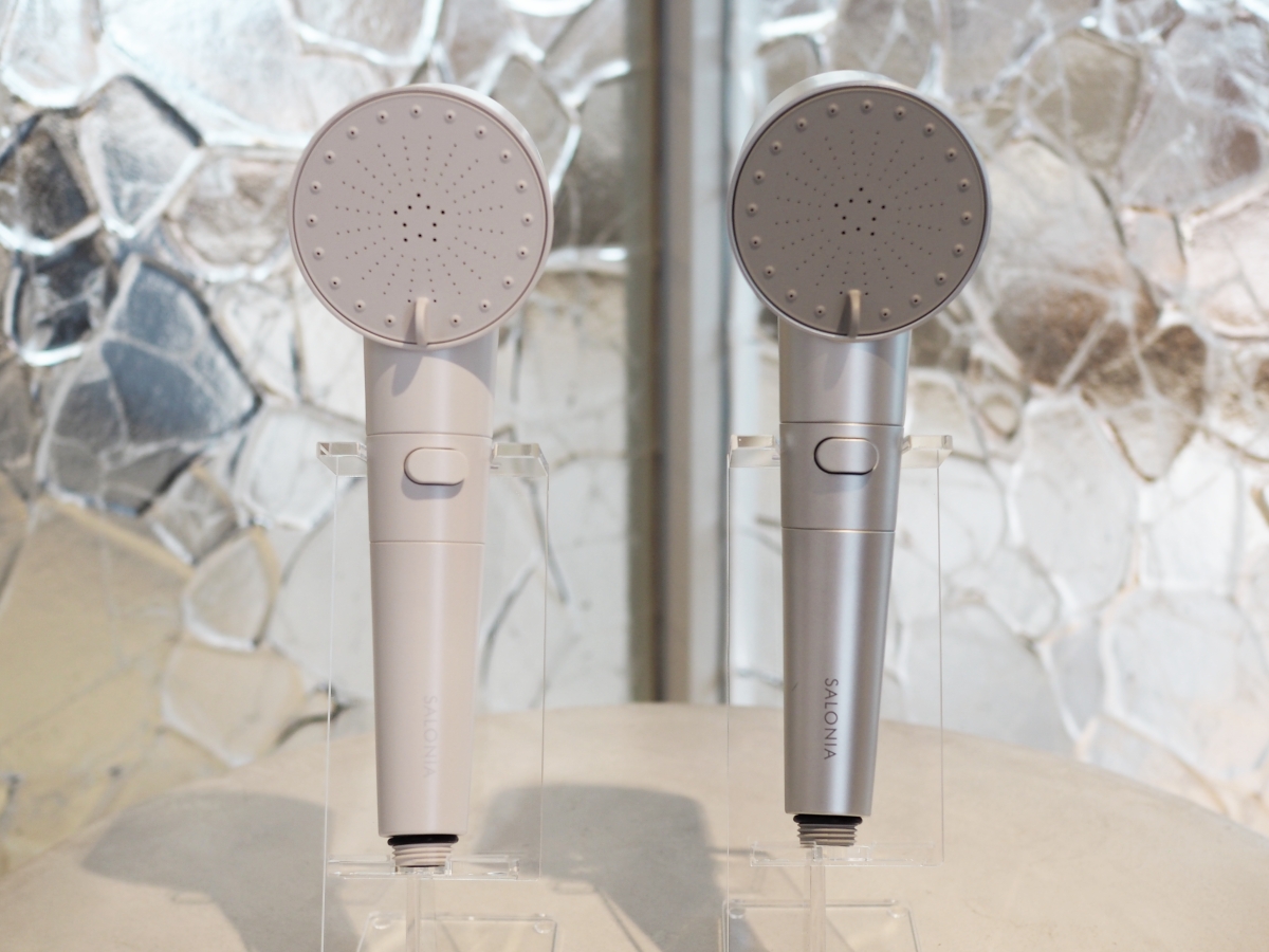 自宅で重炭酸シャワーが楽しめる! SALONIAからシャワーヘッドが登場