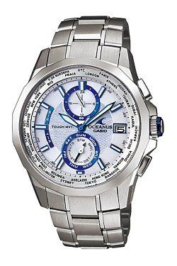 カシオ、フェイスも機能も美しいソーラー電波ウオッチ