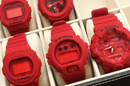 写真で見る! - G-SHOCK 35周年記念モデル第3弾「RED OUT」 | マイナビ