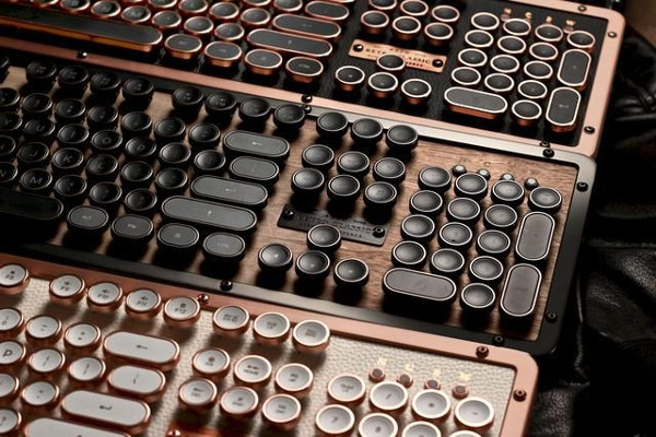 古き良きタイプライター風キーボードに無線タイプが登場 | マイナビ