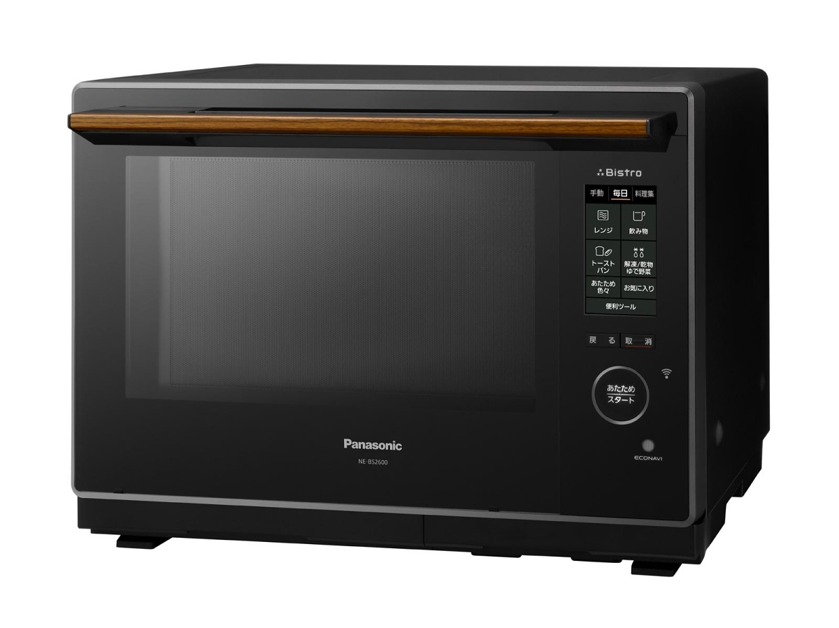 パナソニック、3つ星ビストロ初の無線LAN対応スチームオーブンレンジ
