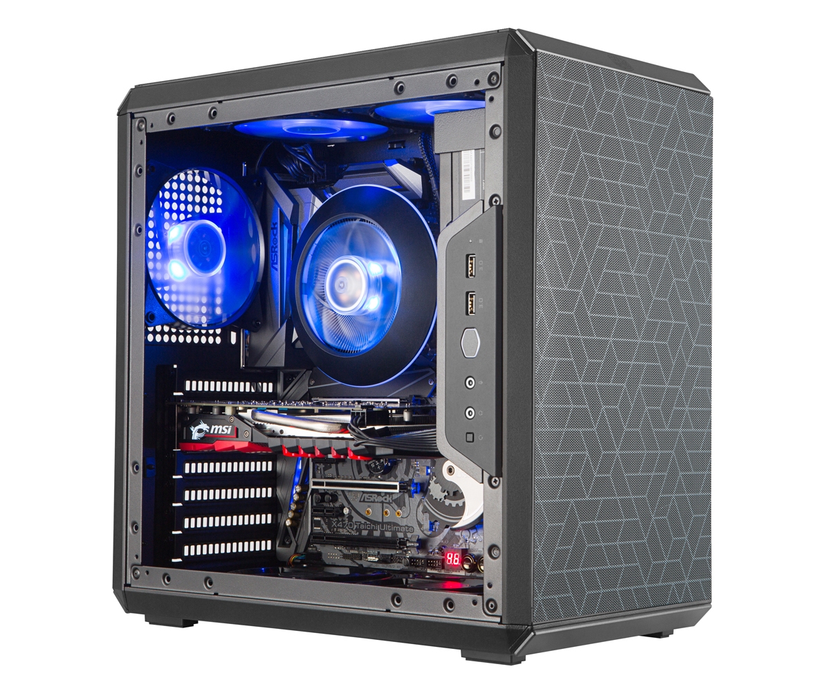 Cooler Master、縦置き・横置き対応のATXミニタワーケース | マイナビ