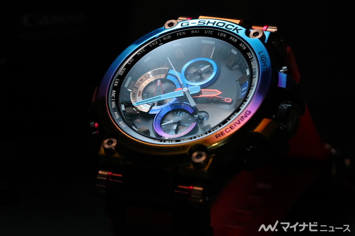 G-SHOCK新作を写真で - 噴火的衝撃！「火山雷」のMT-G「MTG-B1000VL