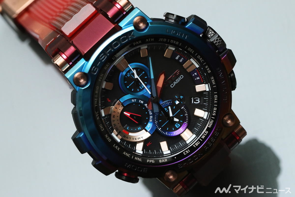 G-SHOCK新作を写真で - 噴火的衝撃！「火山雷」のMT-G「MTG-B1000VL