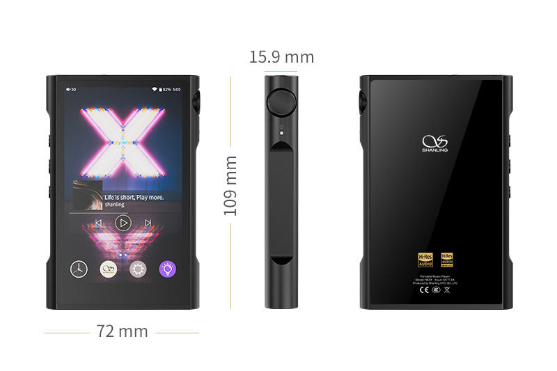 3.8万円を切る4.4mmバランス対応ハイレゾプレーヤー「Shanling M3X