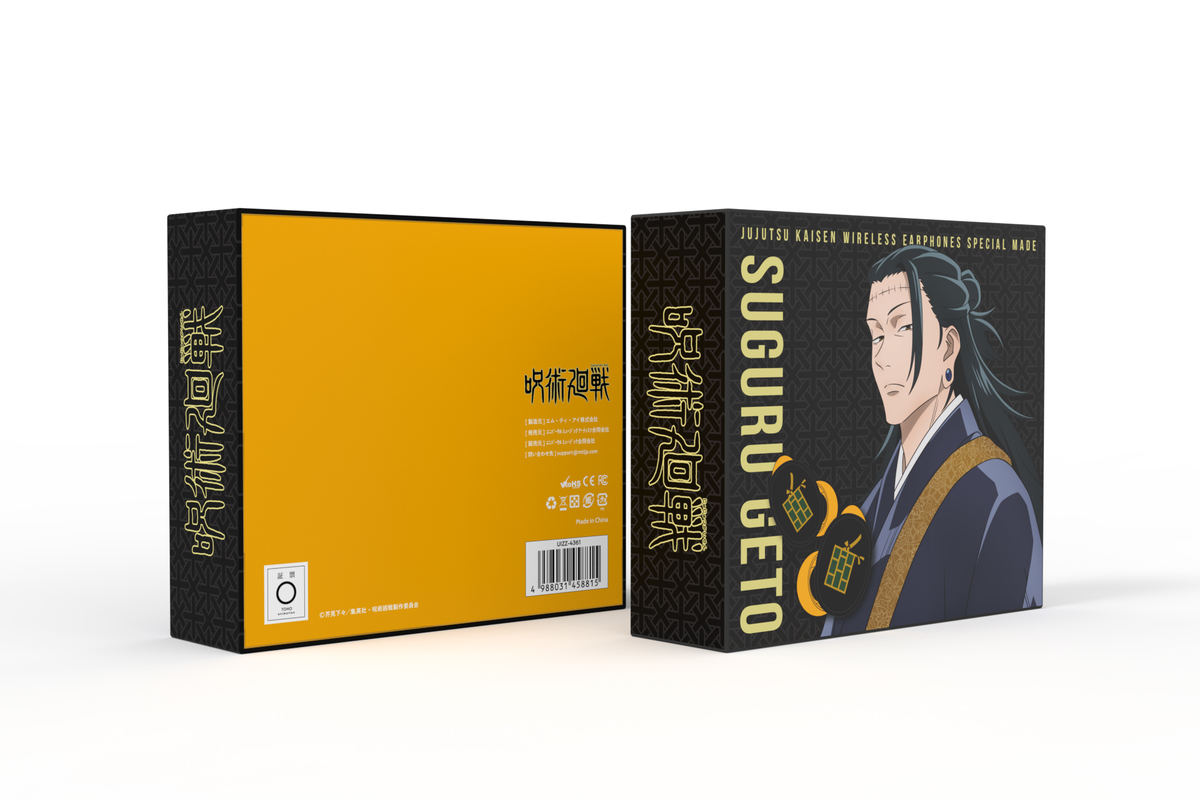 呪術廻戦』コラボイヤホン第2弾、ナナミン・夏油傑・宿儺のオリジナル