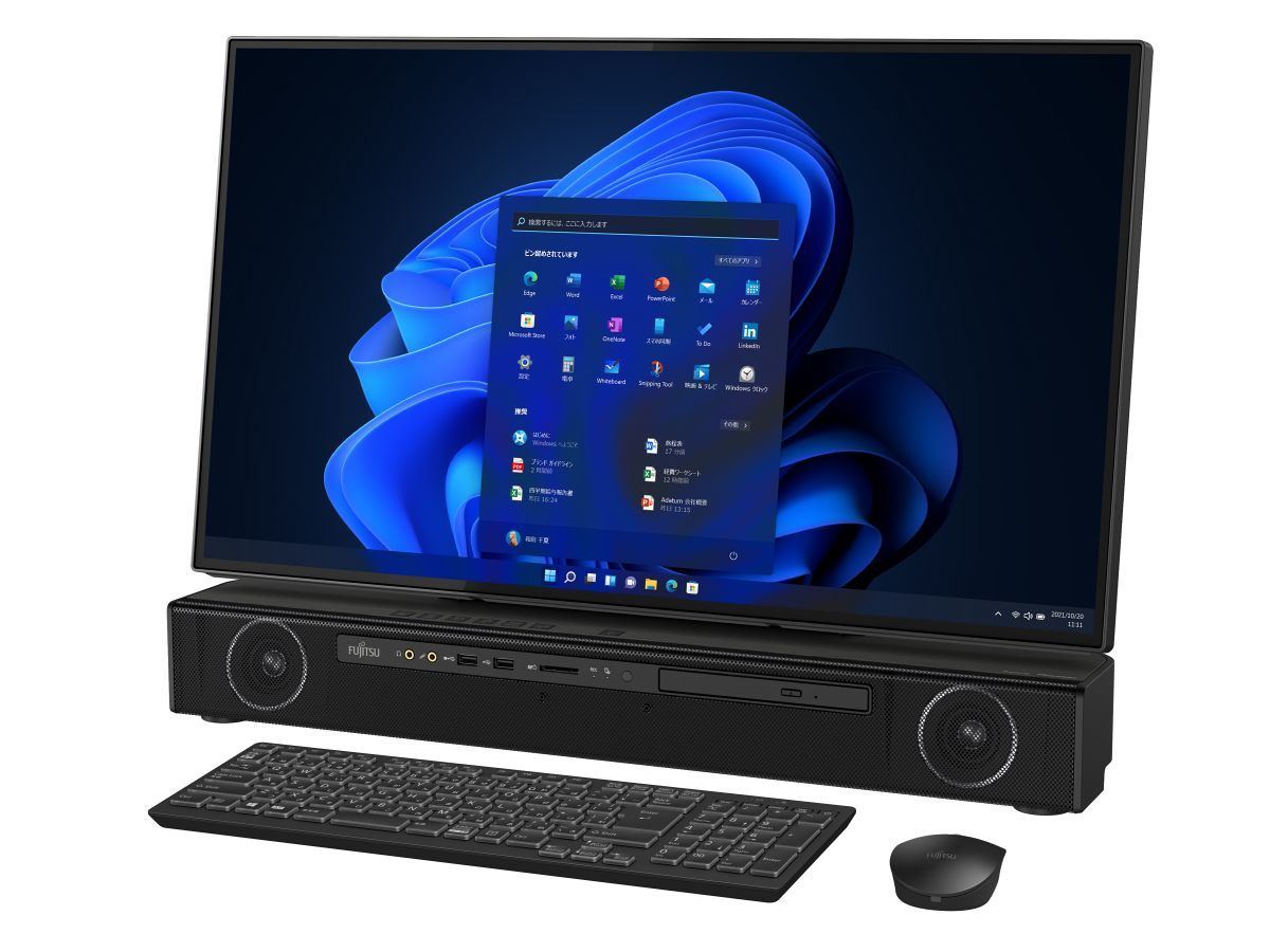 富士通、27型4KオールインワンPC「ESPRIMO FH」のWeb限定モデル | マイ