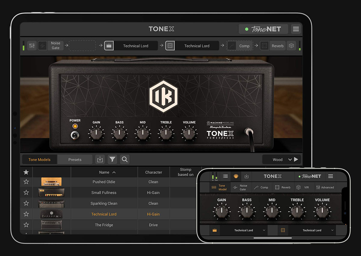 伊IK Multimedia、「AmpliTube TONEX」のiPhone/iPad版をリリース