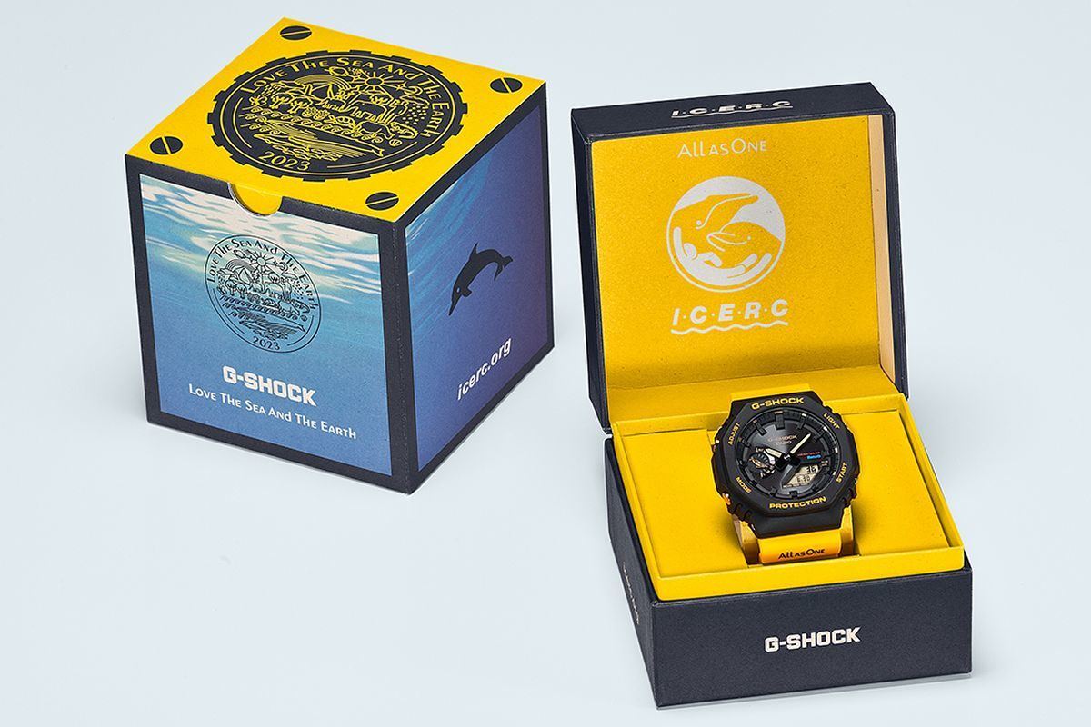 G-SHOCK、2023年の「イルクジ」はブラック＆イエローの3モデル | マイ