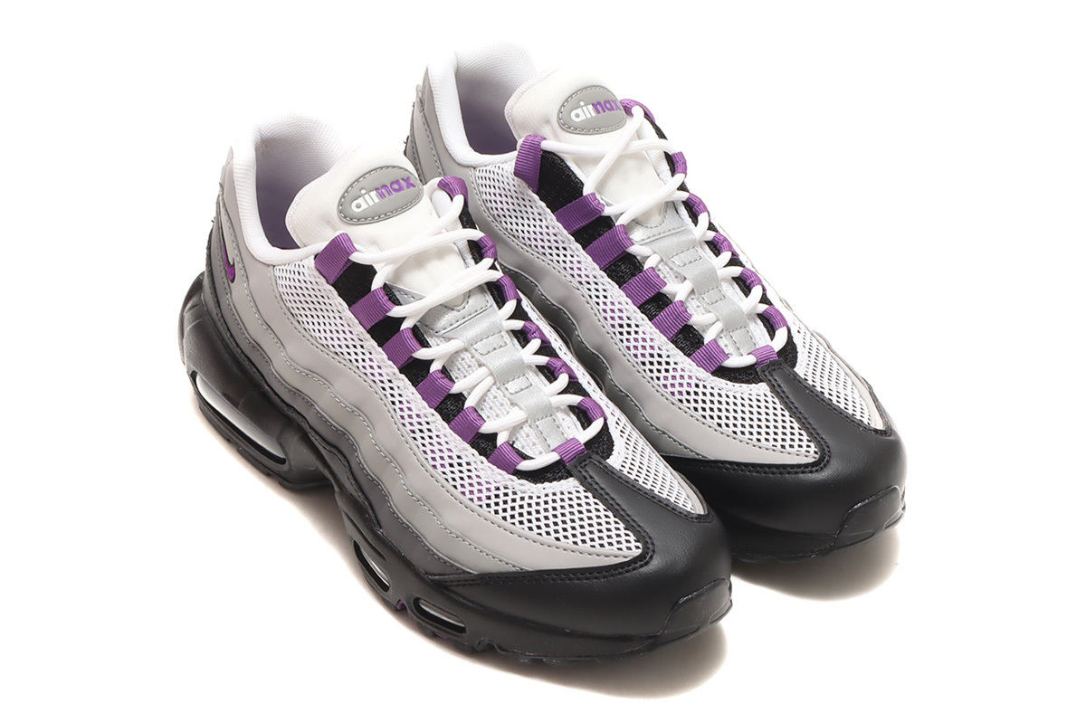 アトモス、エアマックス95の「パープル」を抽選で販売 | マイナビニュース