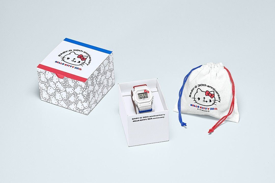 カシオ「BABY-G」30周年、誕生50周年のハローキティとアニバーサリー