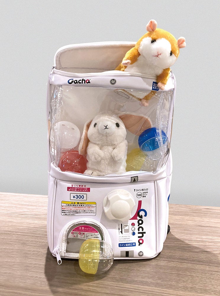 ガチャマシン型バックパック「しょいガチャ2 -Showy Gacha2-」初回分