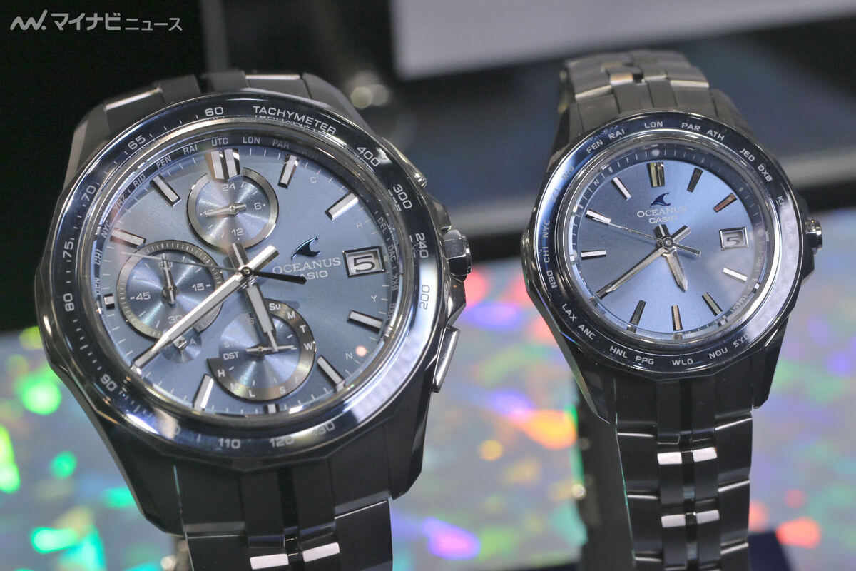 カシオ 2025年5月発売のMRｰG／OCEANUS／PRO TREK／CASIO CLASSICを実機