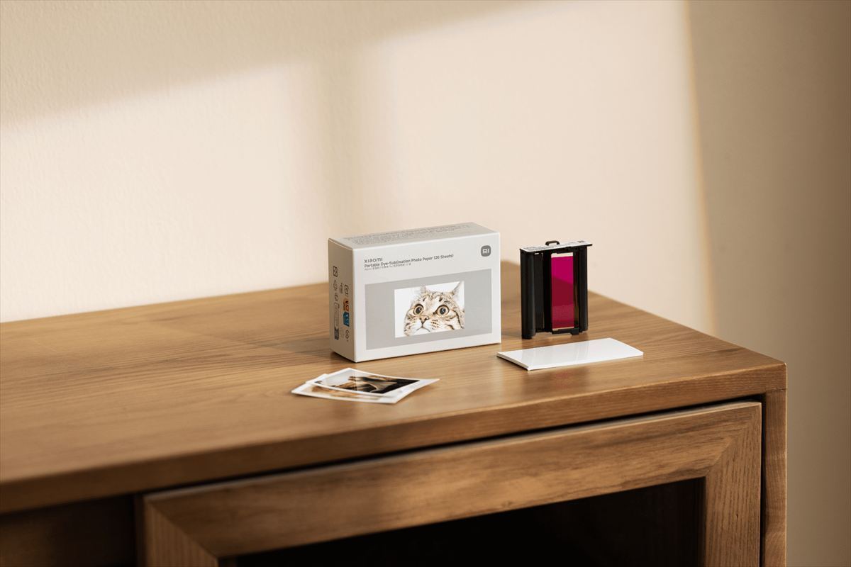 シャオミ、スマホ写真を昇華印刷できるポータブルプリンター - 自動
