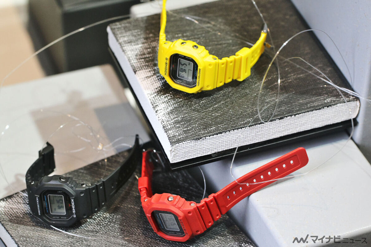カシオ 2025年11月発売のG-SHOCK Nano＆OCEANUS限定モデルを実機写真で