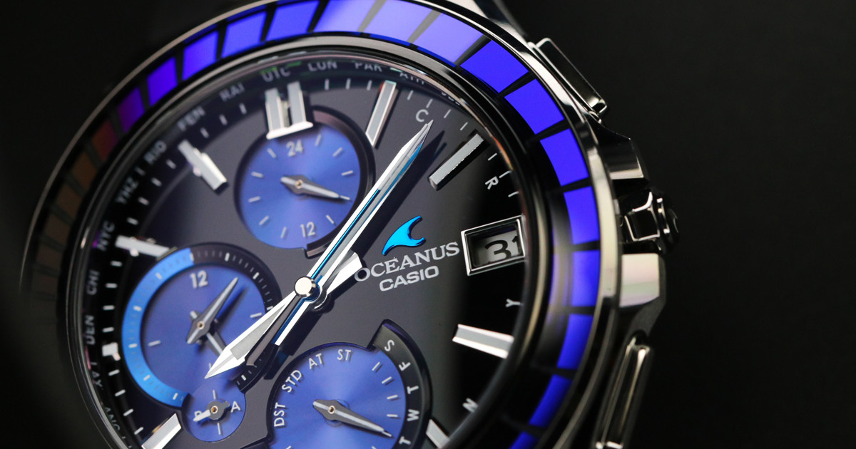 OCEANUS Manta江戸切子モデルの最新作「OCW-S5000EK」を深掘りする