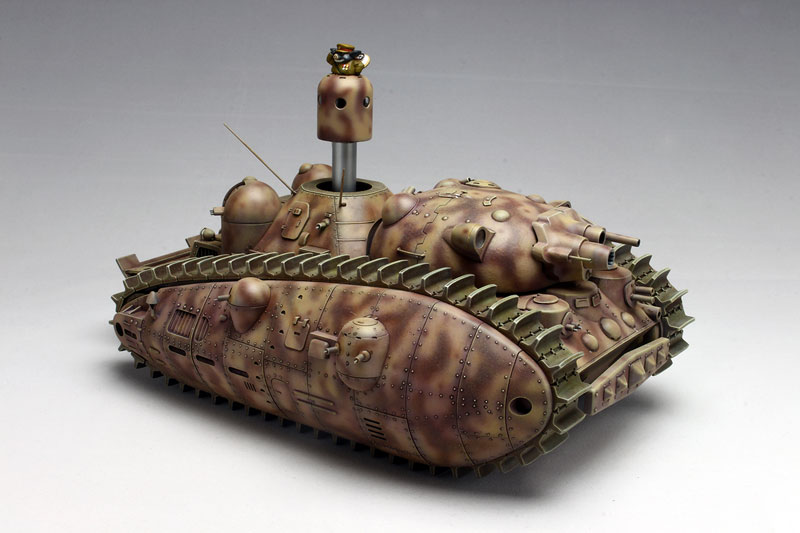 トピックス】「宮崎駿の雑想ノート」に登場した多砲塔戦車「悪役1号