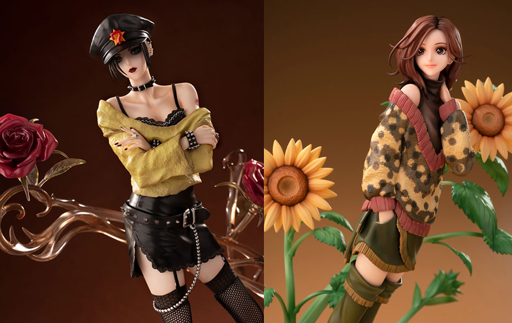 少女漫画『NANA』より、ヒロインの「大崎ナナ」と「小松奈々」の