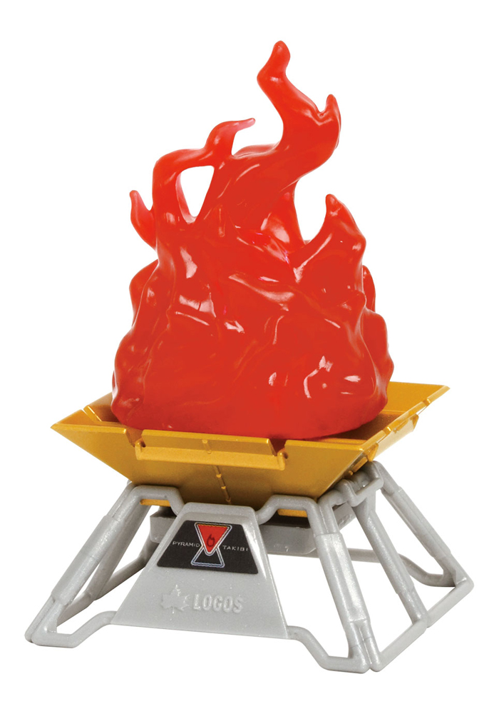 焚き火がフィギュアになった「LOGOS TAKIBIミニチュアコレクション」が