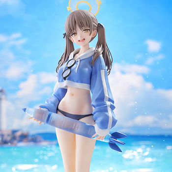 ブルーアーカイブ』より、アプリ内のイラストをもとに「モエ(水着)」が