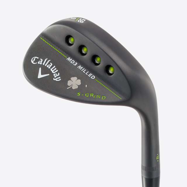 MD3 MILLED Lucky Clover ウェッジ (シャムロックマーク入り) 製品情報