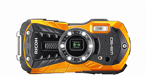 アウトドア撮影を手軽に楽しめるコンパクトデジタルカメラ「RICOH WG
