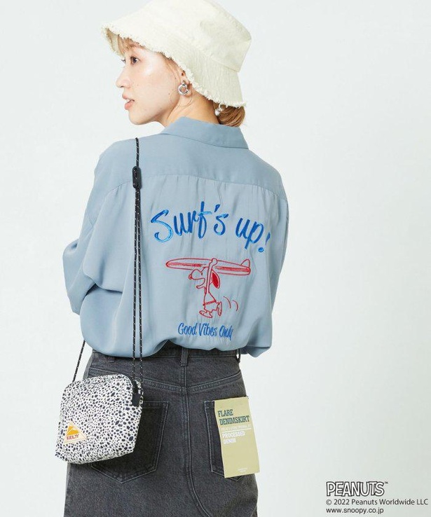 スヌーピー×FREAK'S STOREのボーリングシャツがレトロかわいい！夏に