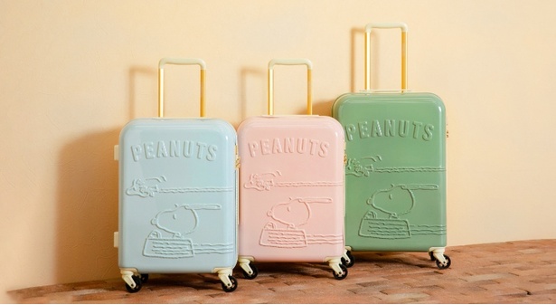 スヌーピーの「スーツケース」は夏の帰省・旅行に大活躍！おしゃれ心を