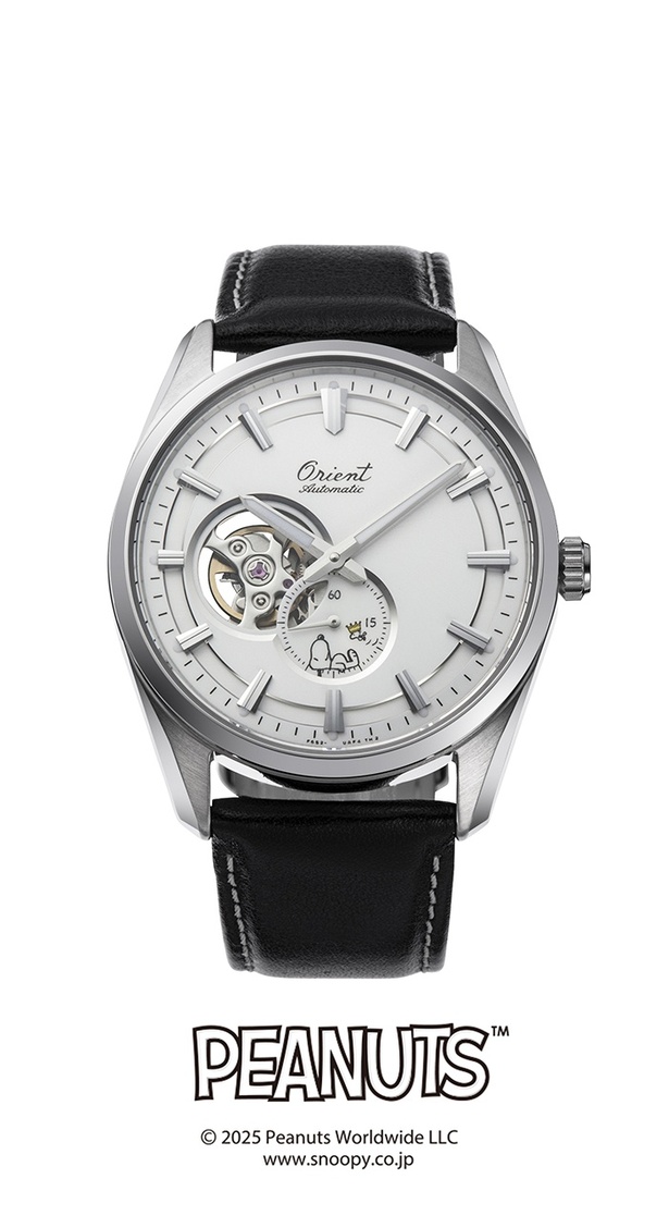 寝そべるスヌーピーが文字盤に！時計ブランド「オリエント」が75周年