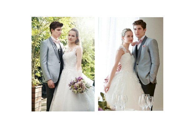 バービーの世界観を表現したウェディングドレス＆タキシードが誕生