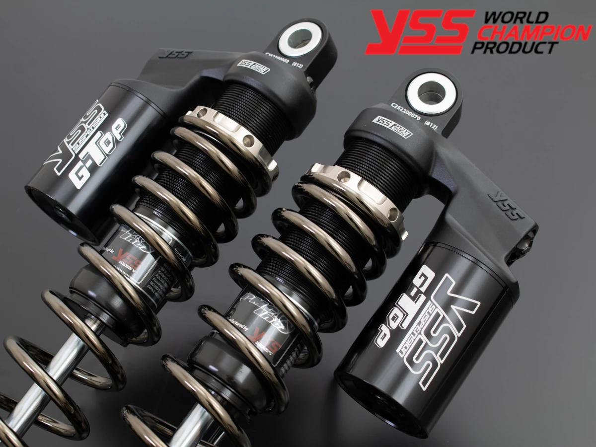 Jet-black shine tightens up your footing! YSS introduces a new