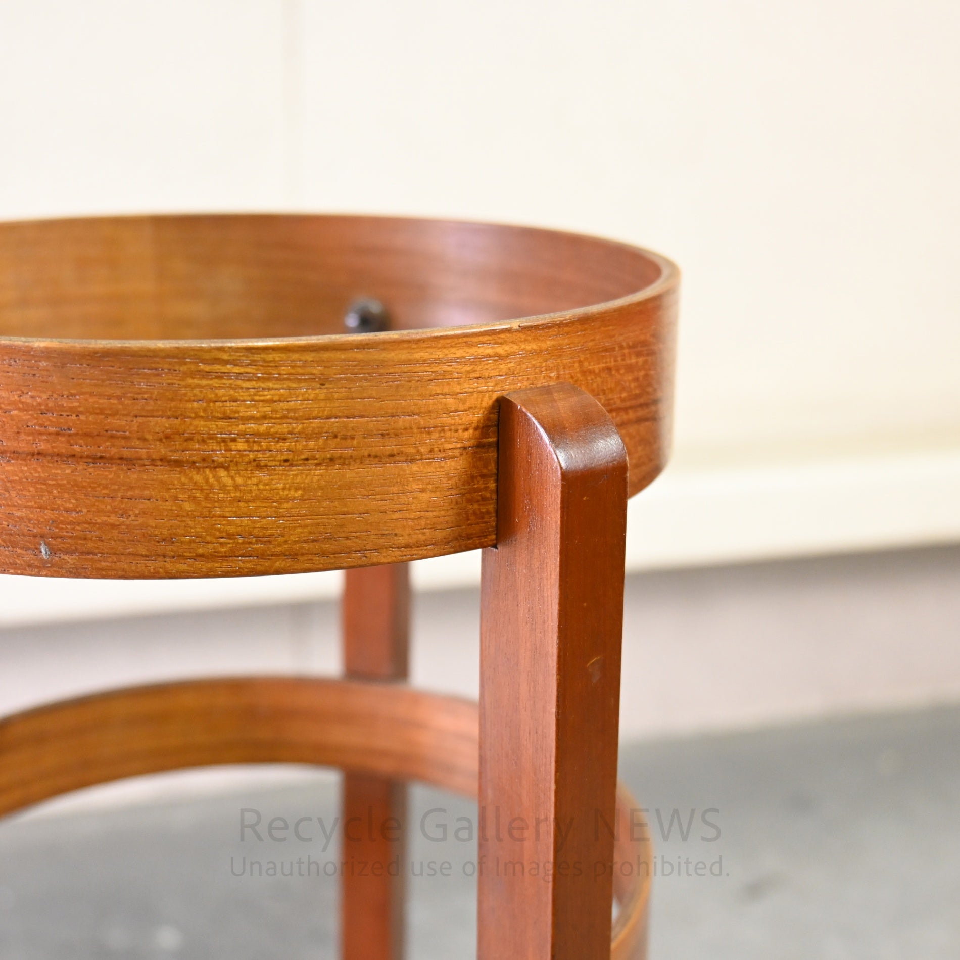 Saito Wood Plywood Umbrella Stand Rare Japan Vintage / サイトー