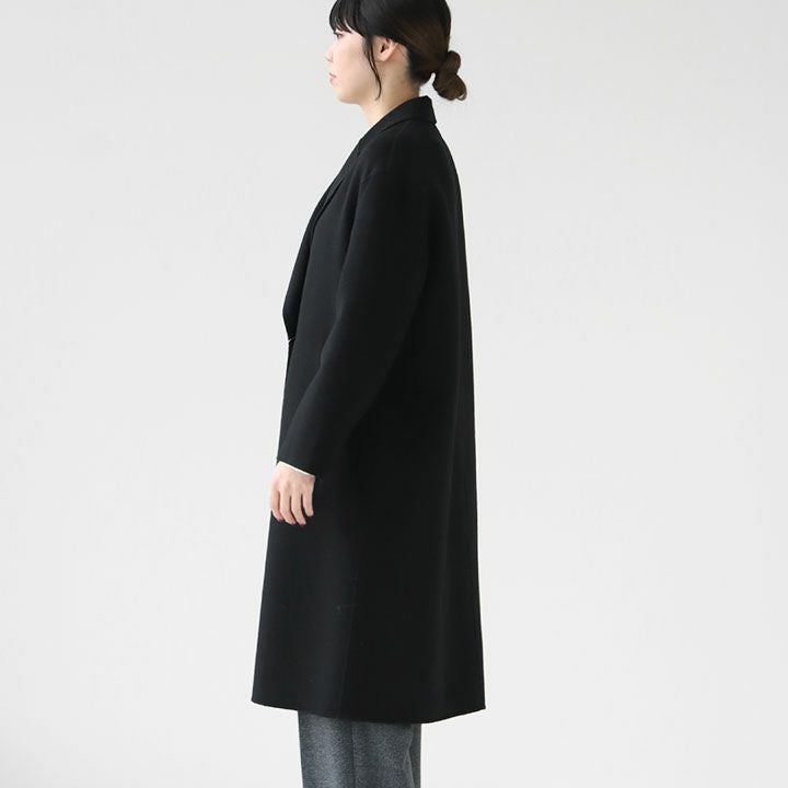 Ballsey(ボールジィ) ウールカシミヤリバー チェスターコート(11-08-24