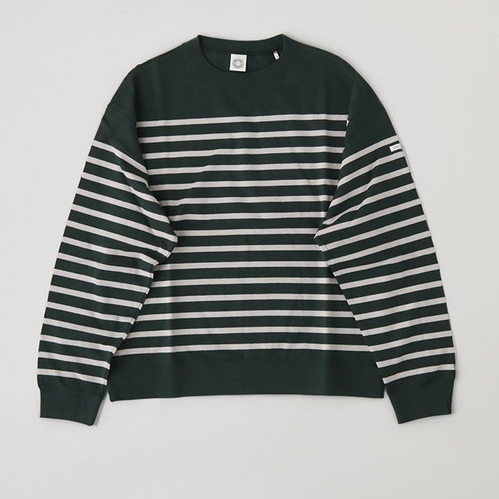 ORCIVAL(オーシバル) パネルボーダー スウェットプルオーバー(OR